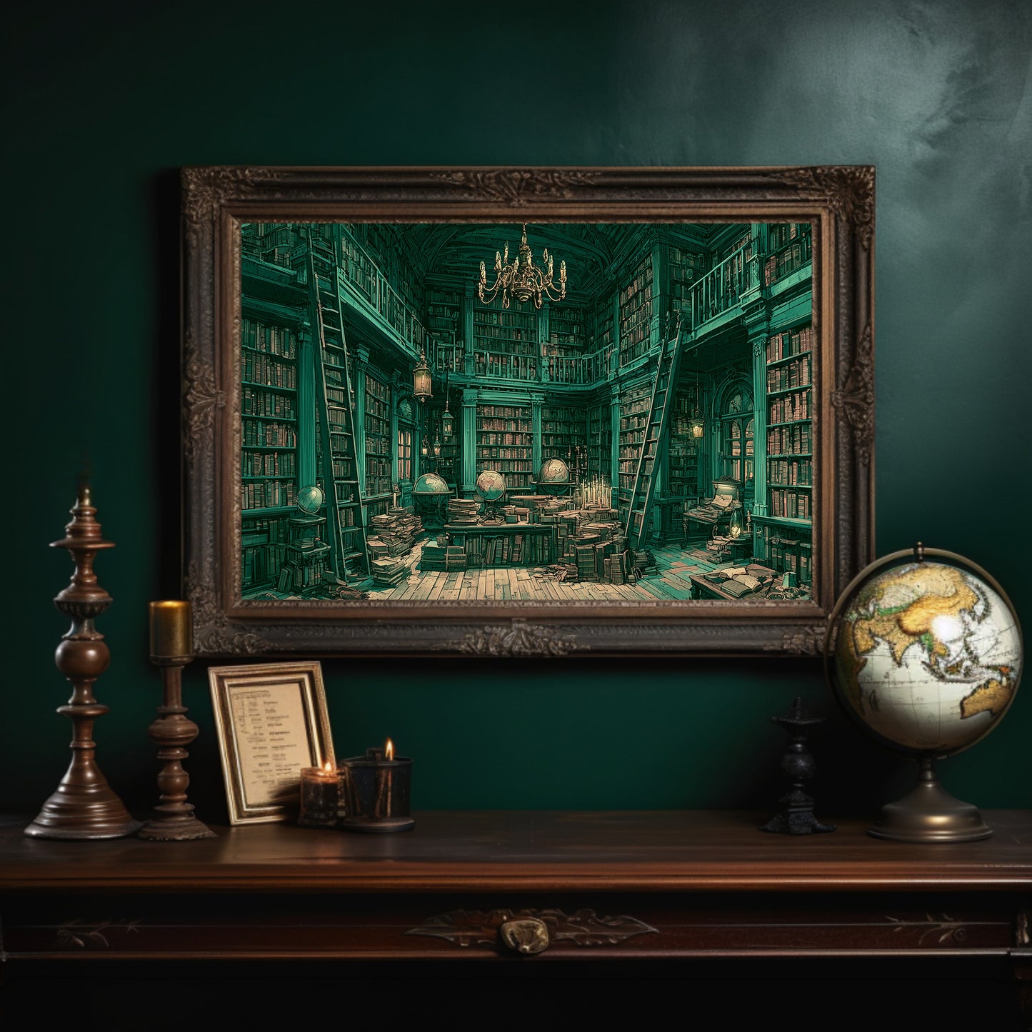 Grand Old Library Study