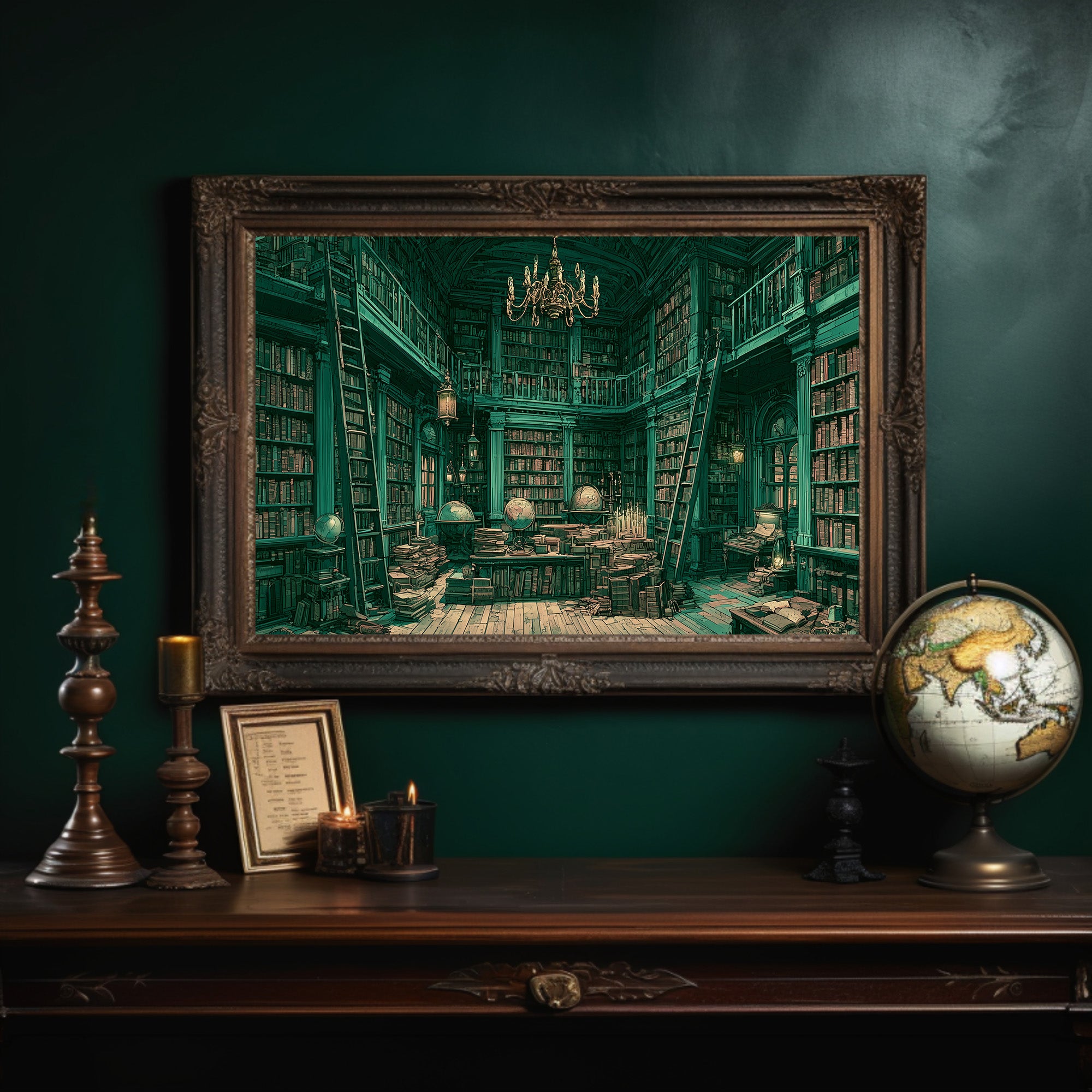 Grand Old Library Study