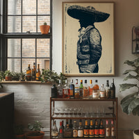 Vaquero in Profile: A Western Silhouette