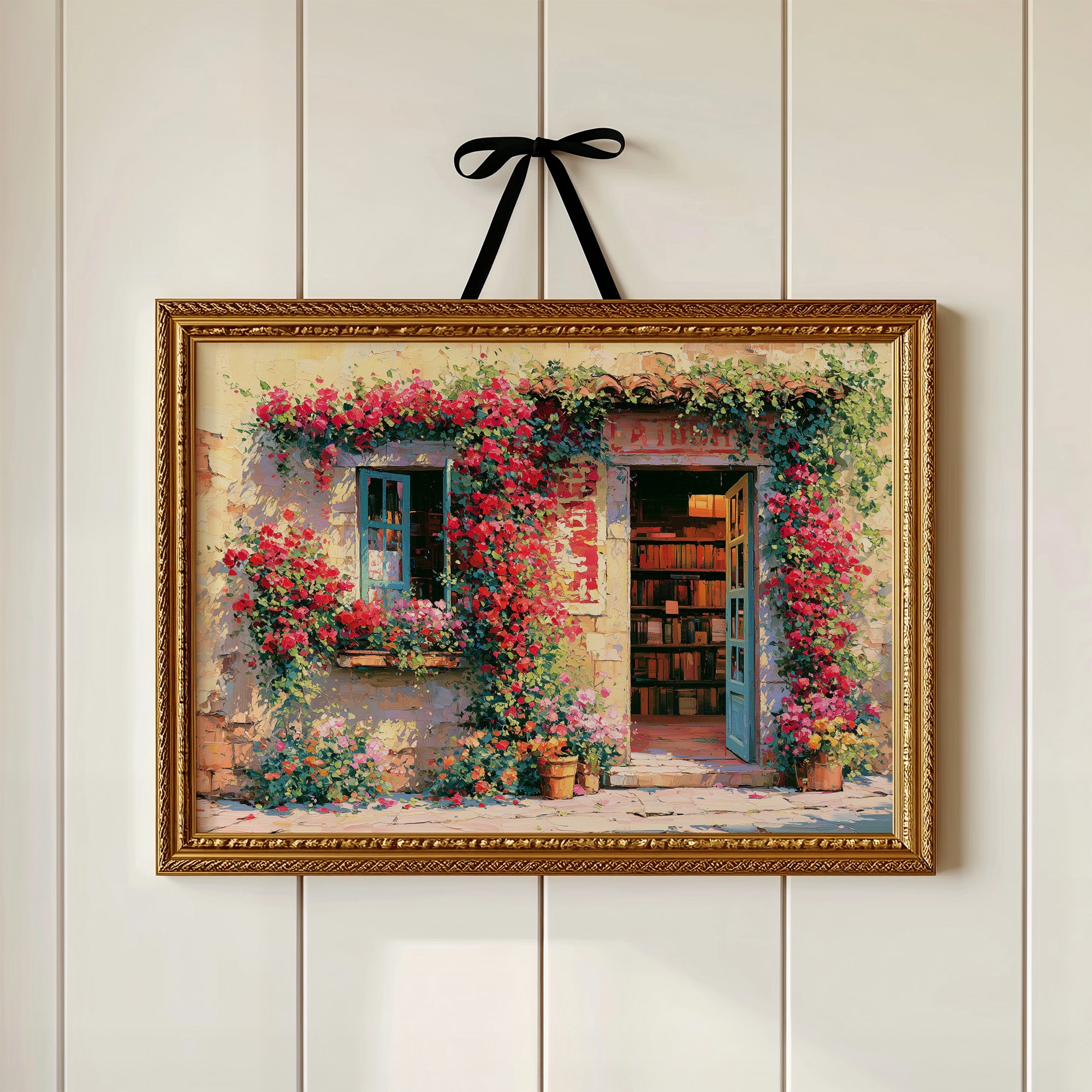 The Bookshop Behind the Blooms