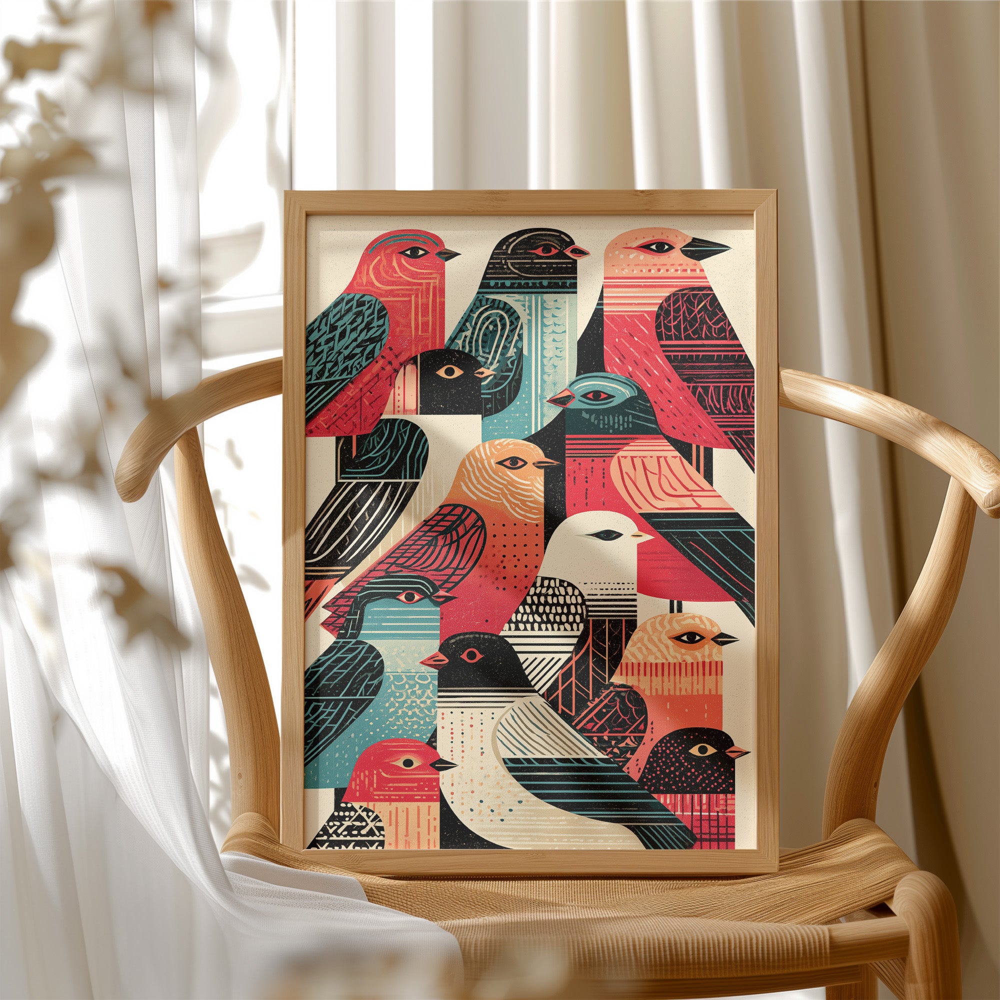 Flock Together: A Mid-Century Bird Study