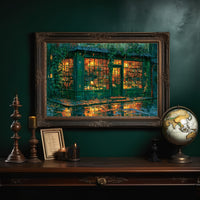 Rainlight on the Reading Room