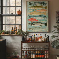 Catch of the Day: A Vintage Fish Chart