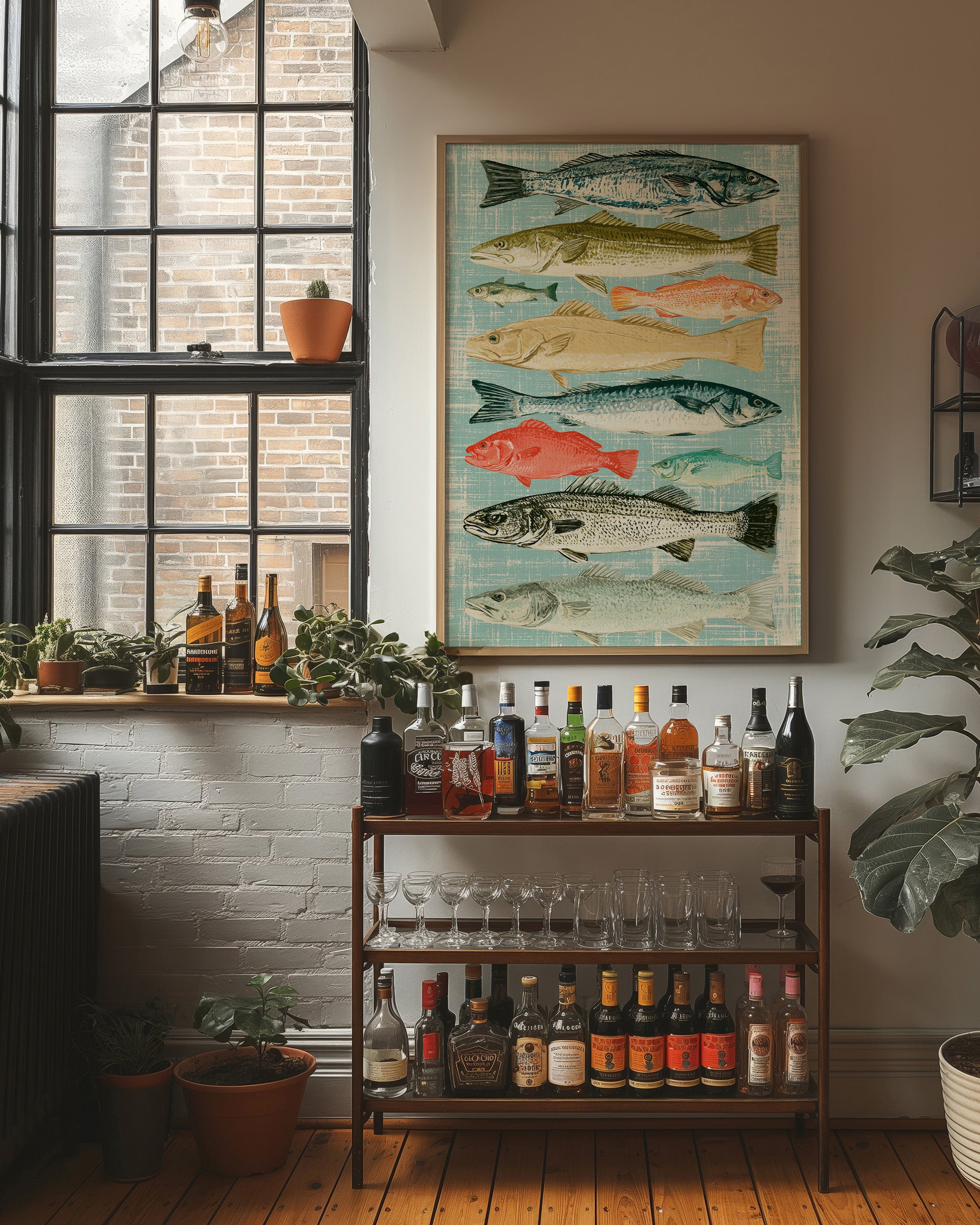 Catch of the Day: A Vintage Fish Chart