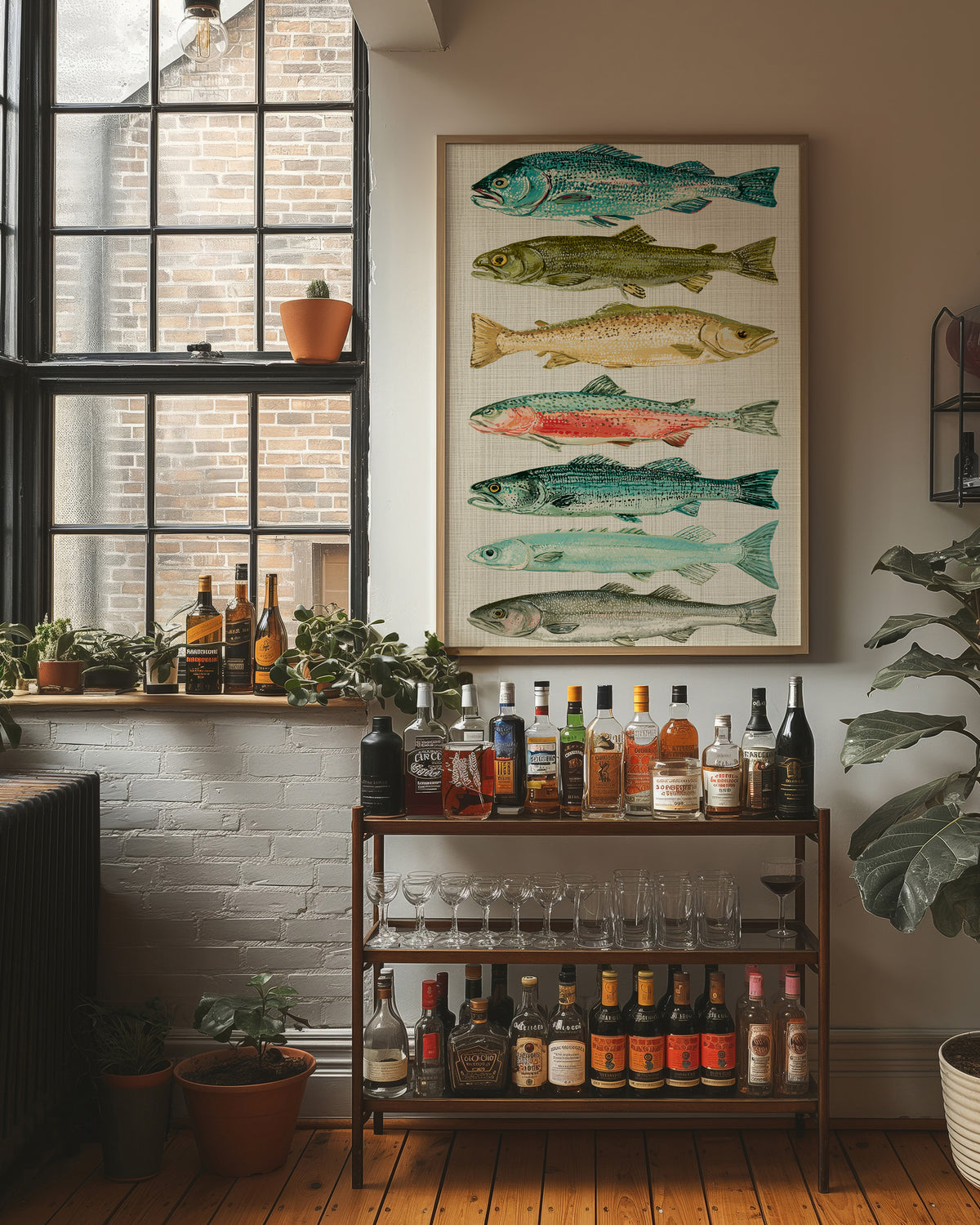 River Run: A Trout and Salmon Chart