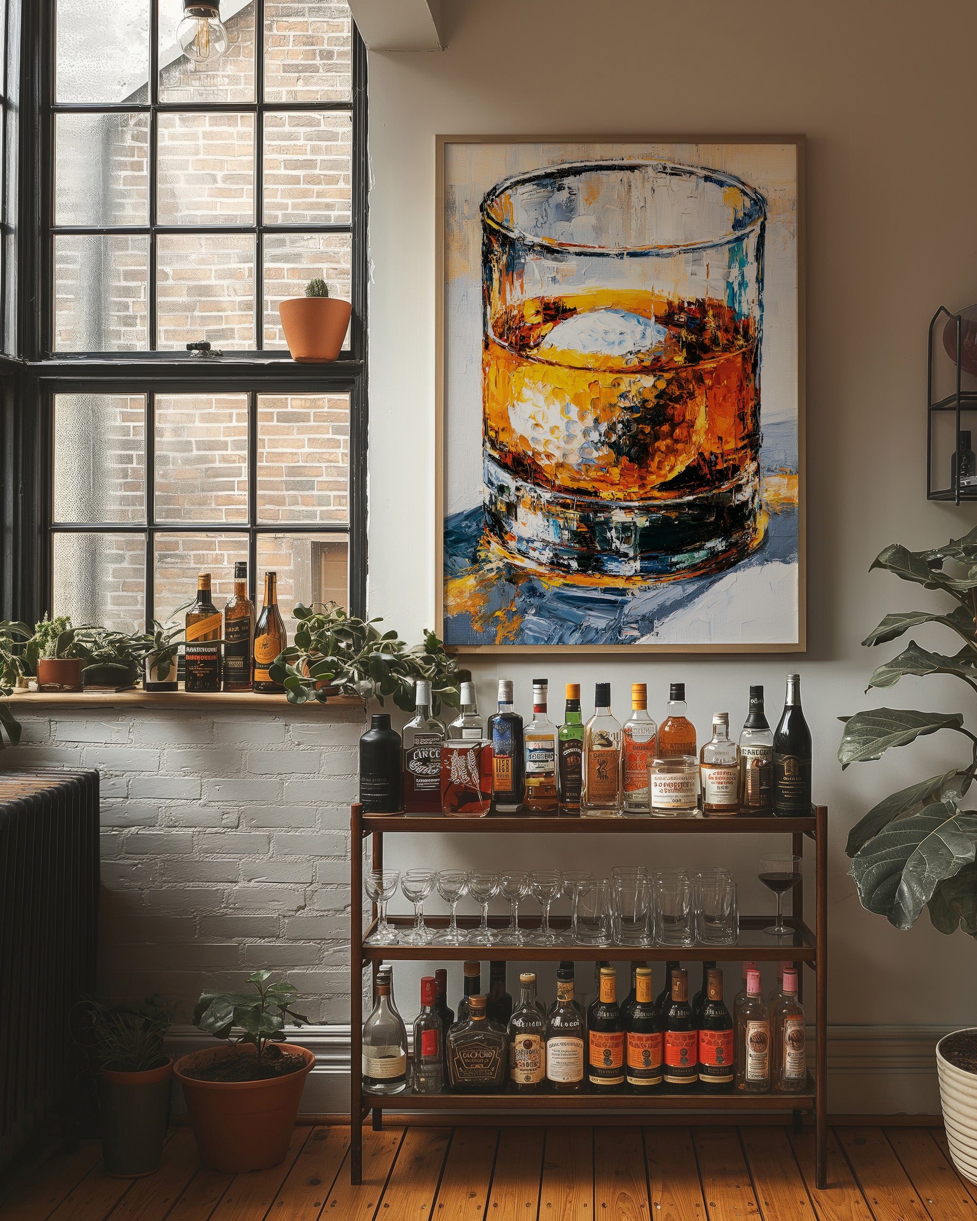 Sunlit Pour: A Whiskey Study