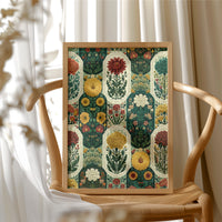Chrysanthemum Panel Garden Tapestry