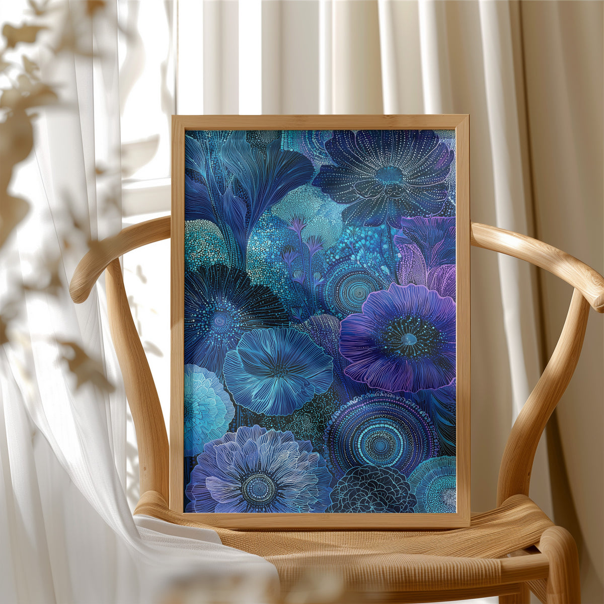 Bioluminescent Bloom Cluster