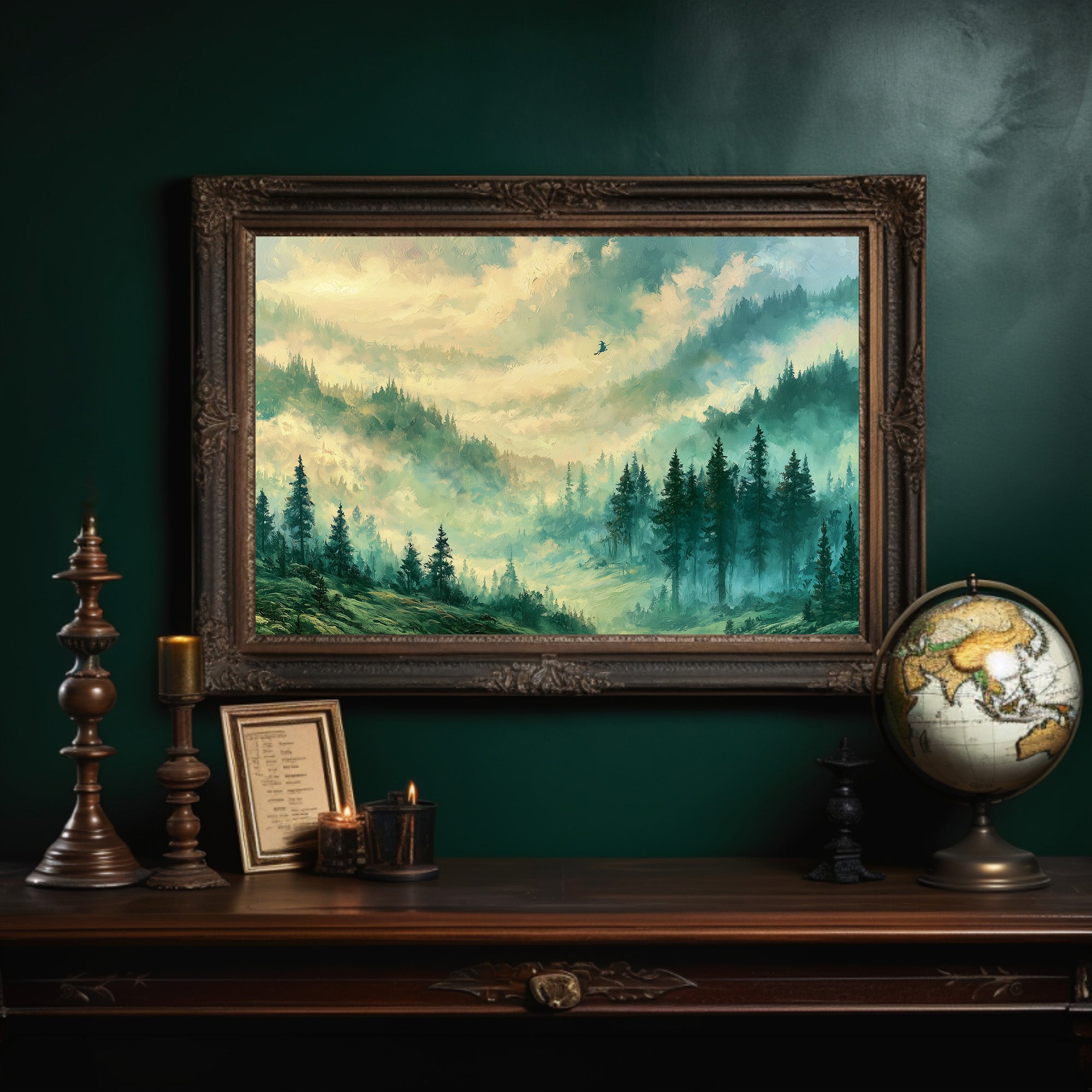 The Witch Above the Pines