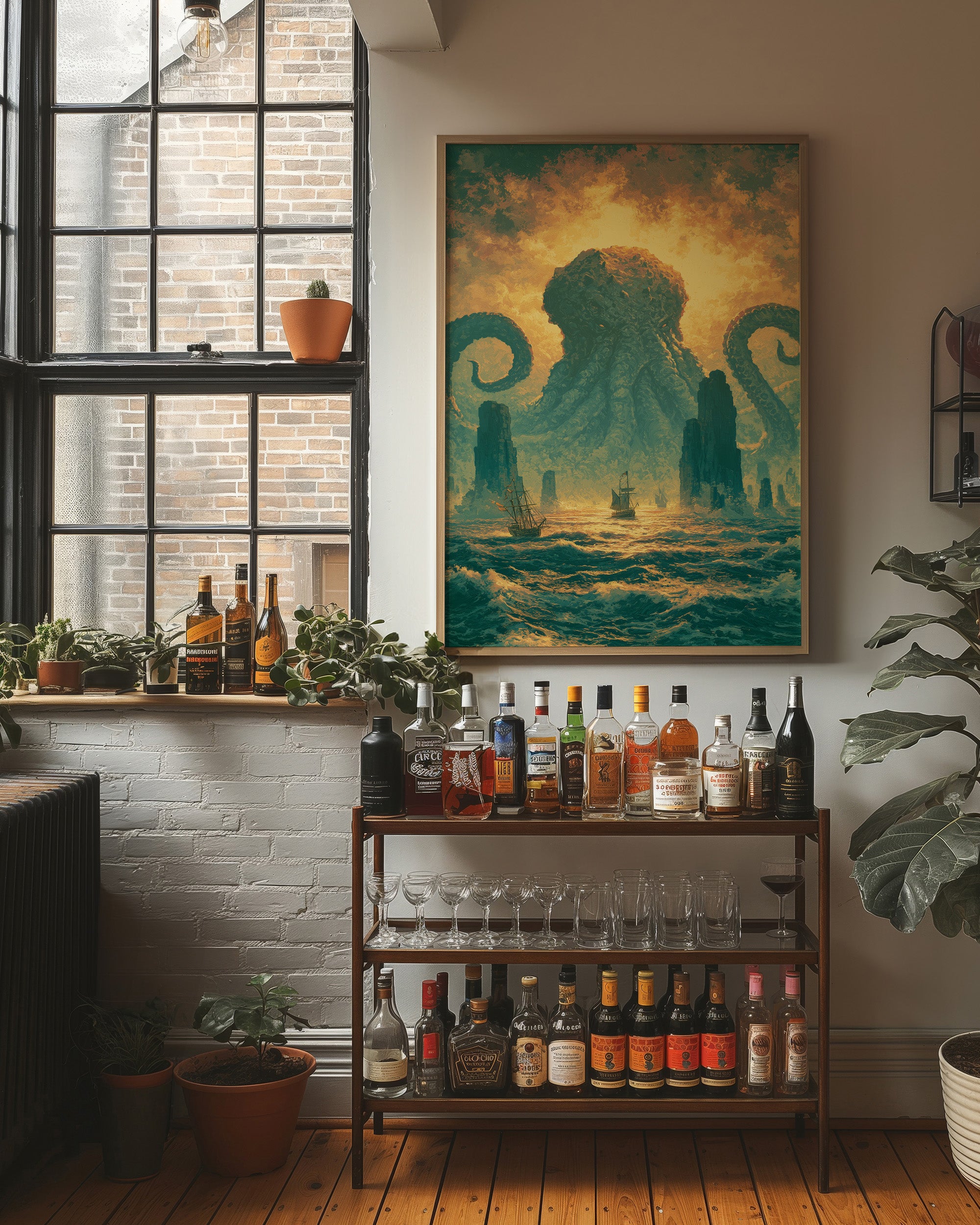 Rise of the Kraken at Dawn