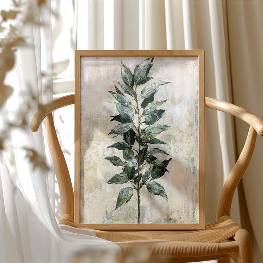 Single Stem, Textured Neutrals