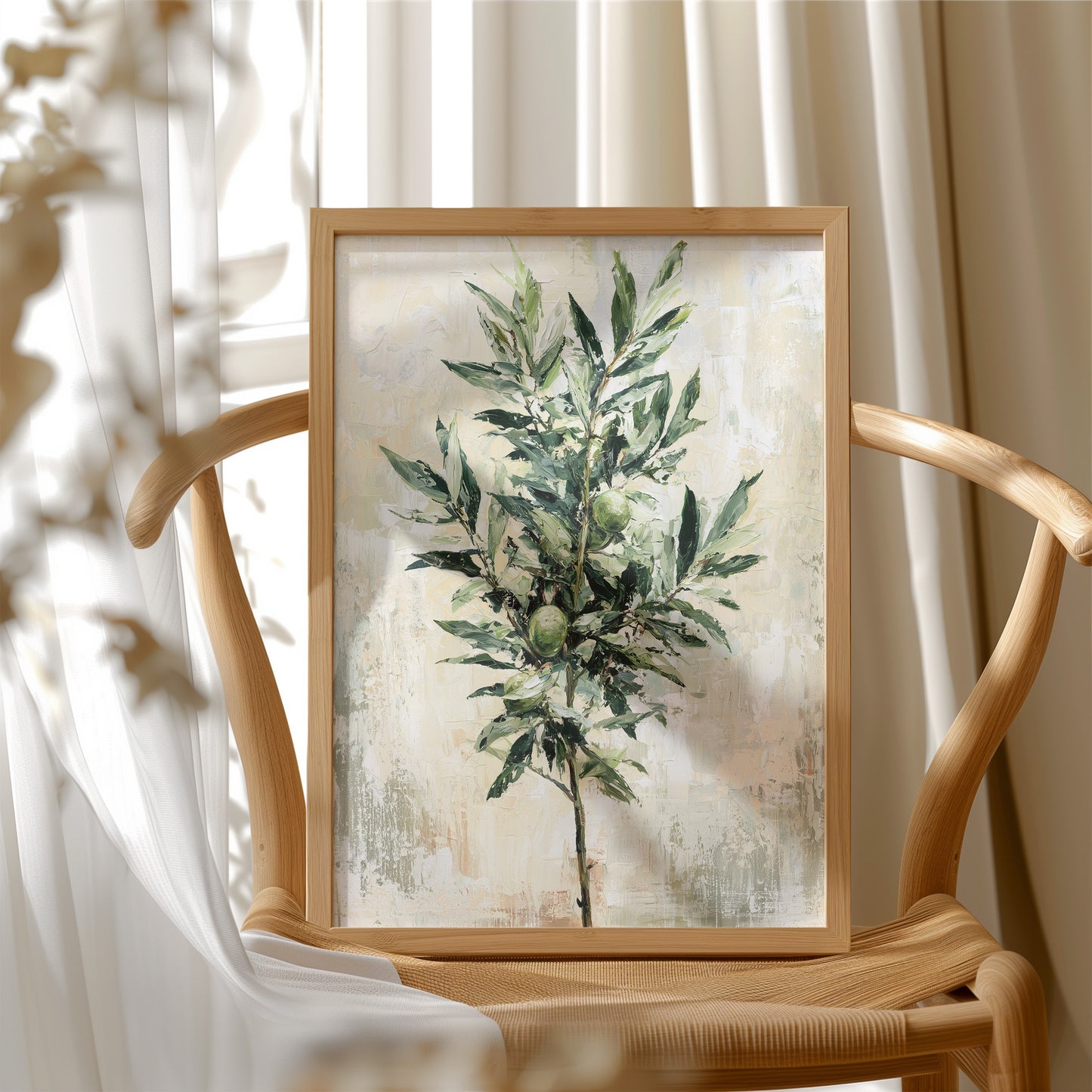 Olive Branch, Fruit and Leaf