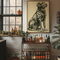 Noble Watch: Vintage Hound Engraving