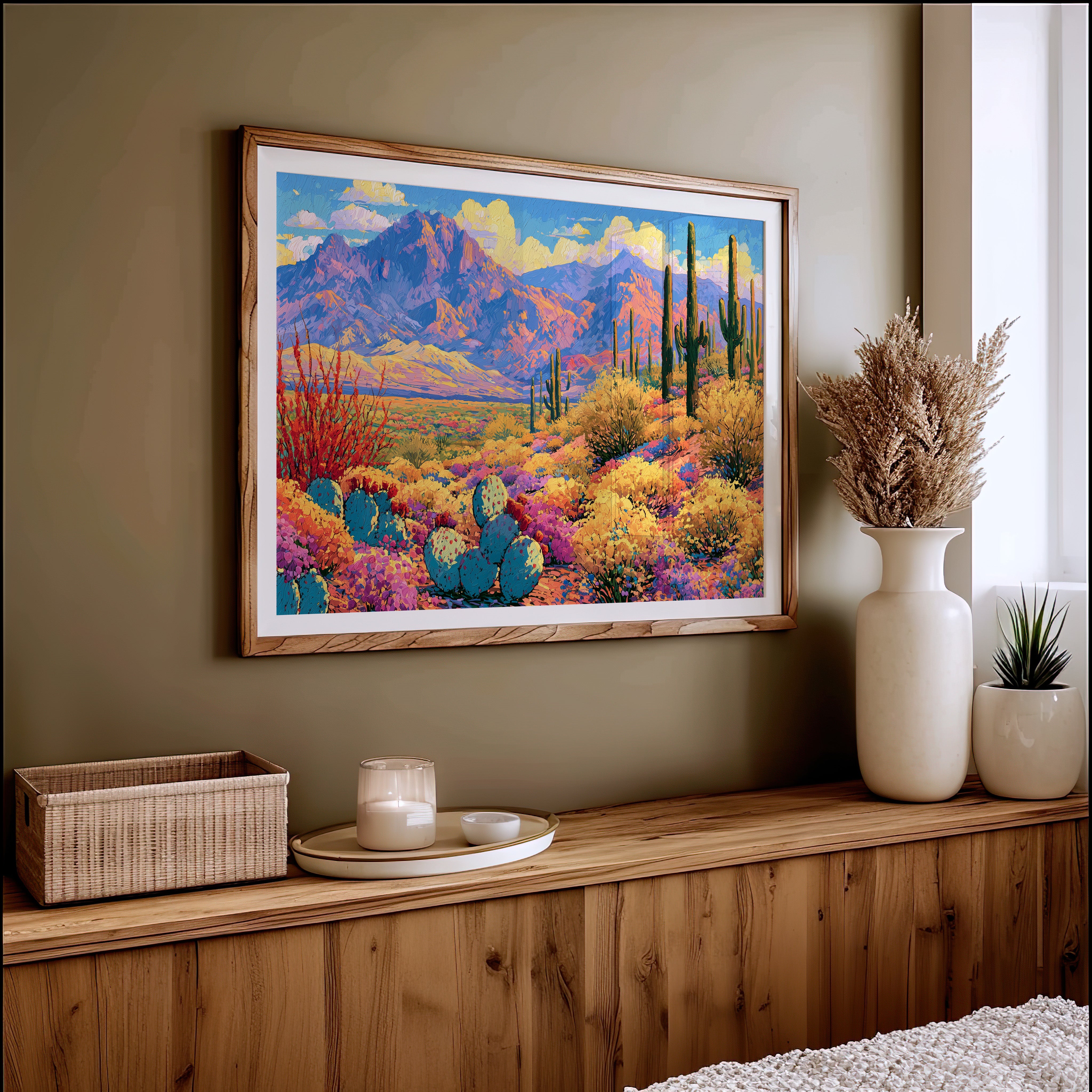 Desert in Full Bloom