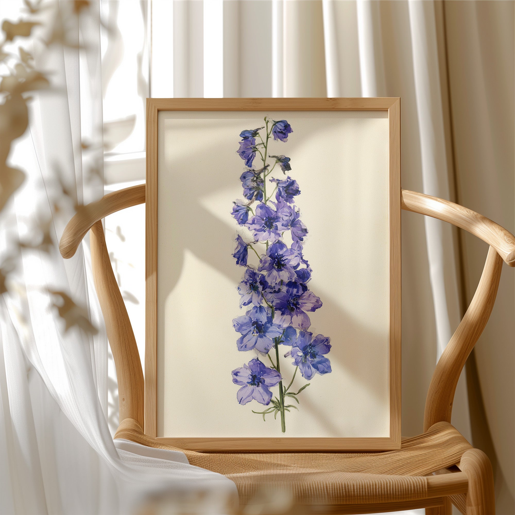 Delphinium Dreams: A Purple Study