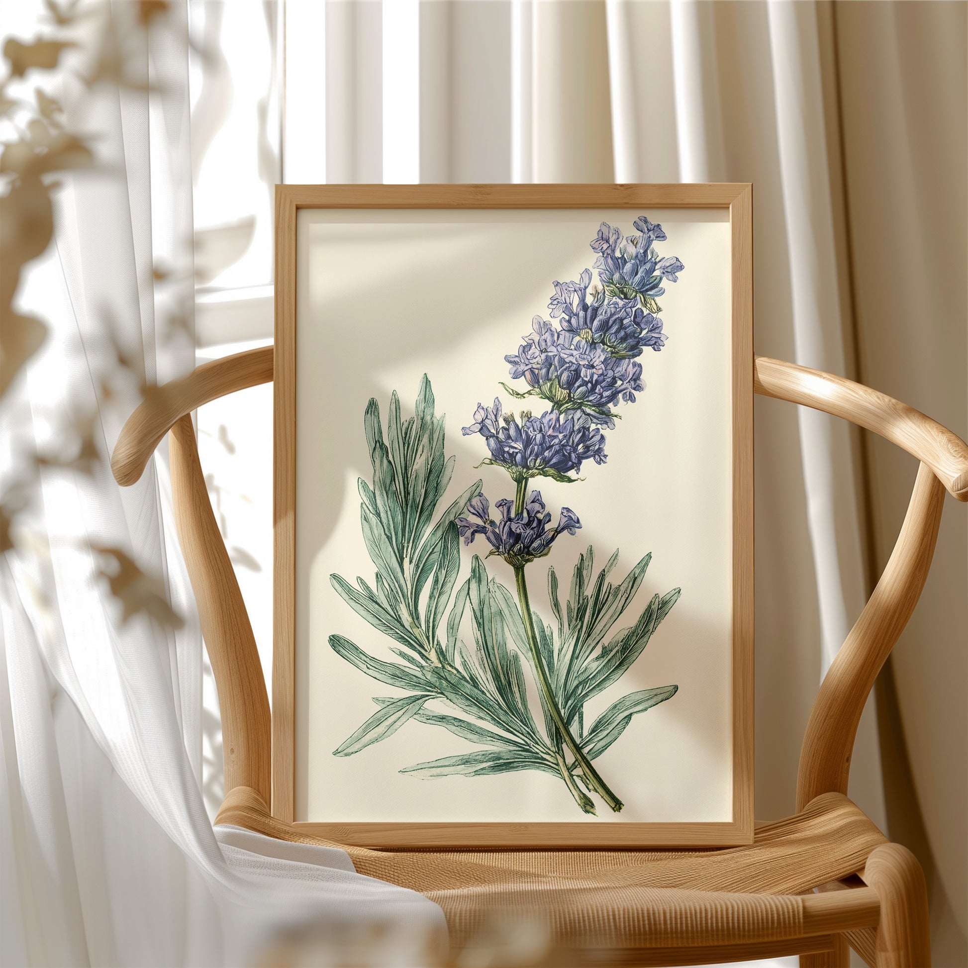 Sprig of Lavender Study