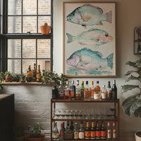 Three of a School: Coastal Fish Trio