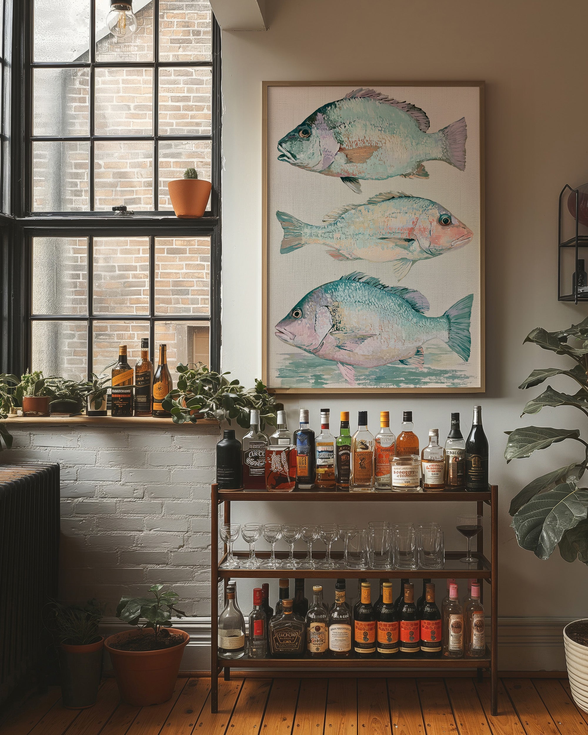 Three of a School: Coastal Fish Trio