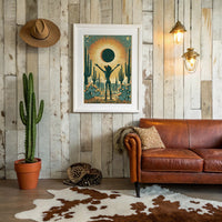 Eclipse in the Desert: Sun Salutation