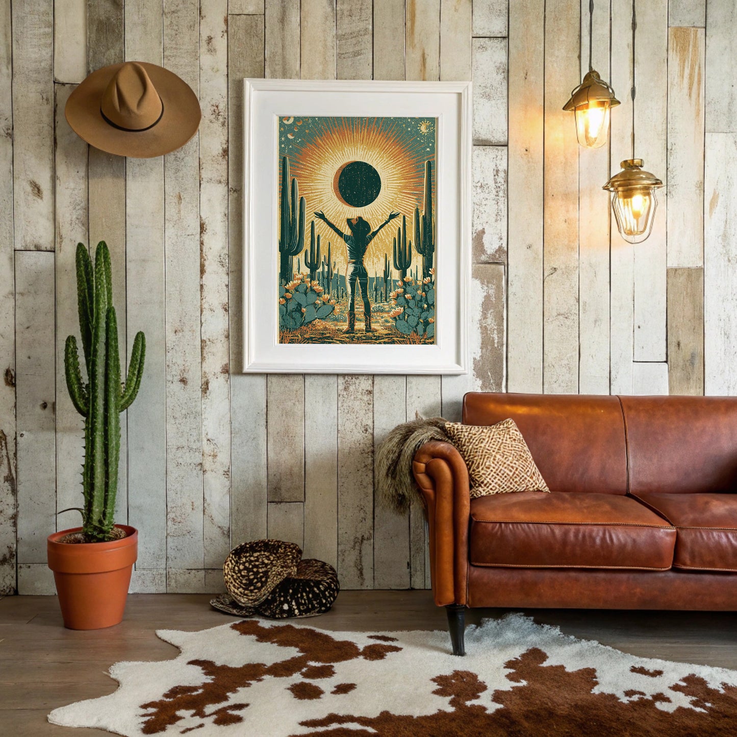 Eclipse in the Desert: Sun Salutation
