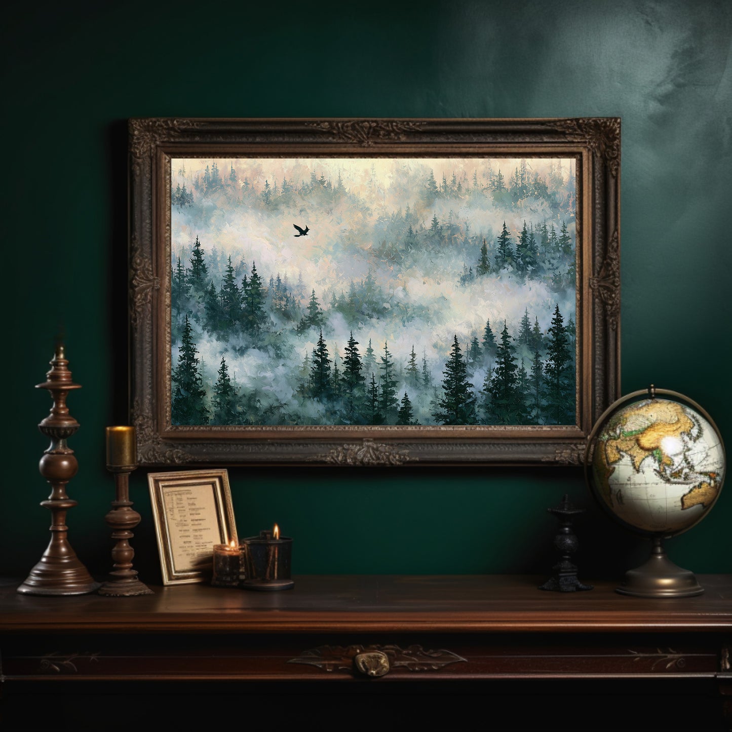 Where the Fog Forgets the Trees