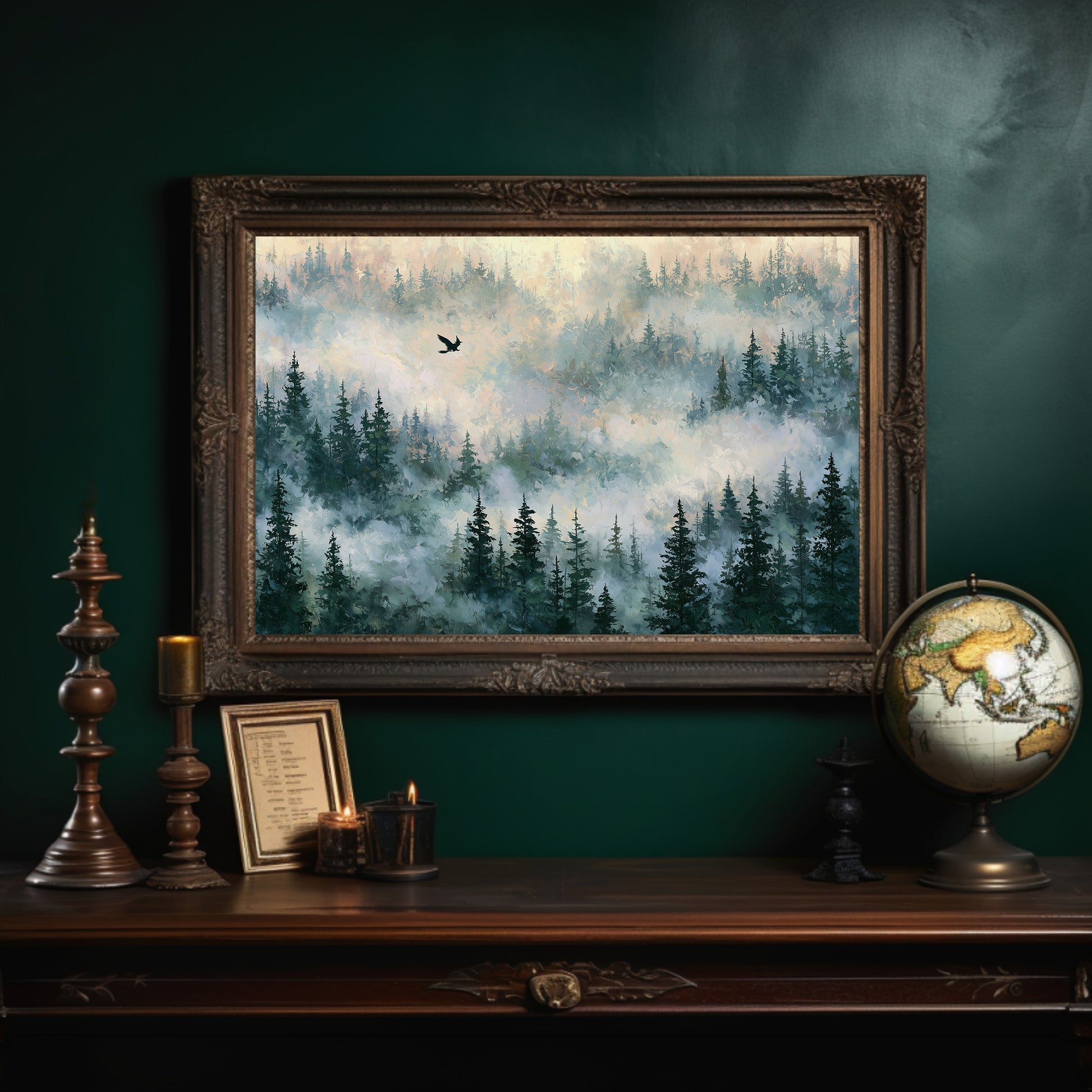 Where the Fog Forgets the Trees