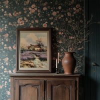 Blossoms and Lavender at the Farmhouse