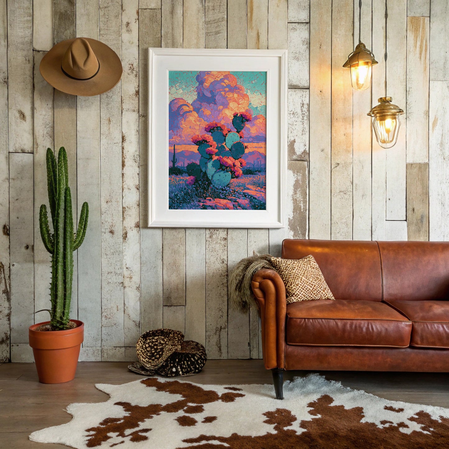 Prickly Pear at Sunset Bloom
