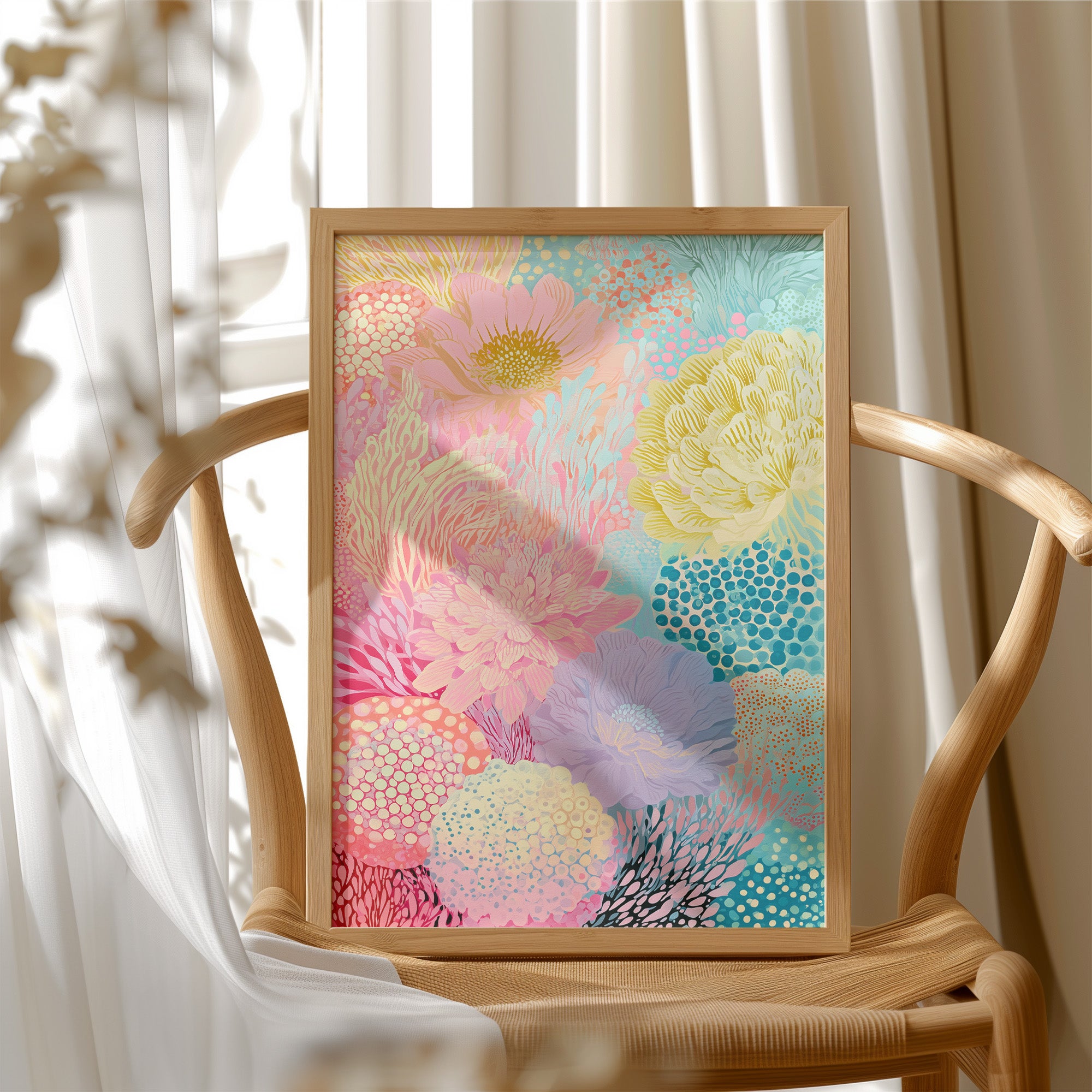Reef Bloom: A Coral Garden in Full Color