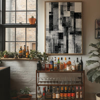 Concrete Skyline: Fractured City Blocks