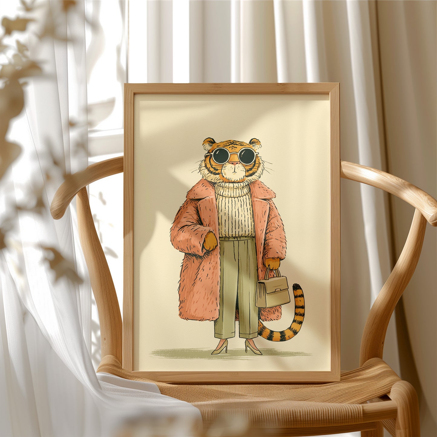 Tiger in a Trench Coat, Dressed to Kill