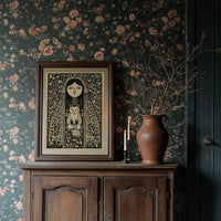 Keeper of the Fox: A Folklore Woodcut