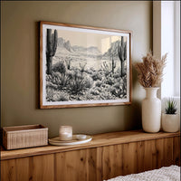 Sonoran Basin in Ink