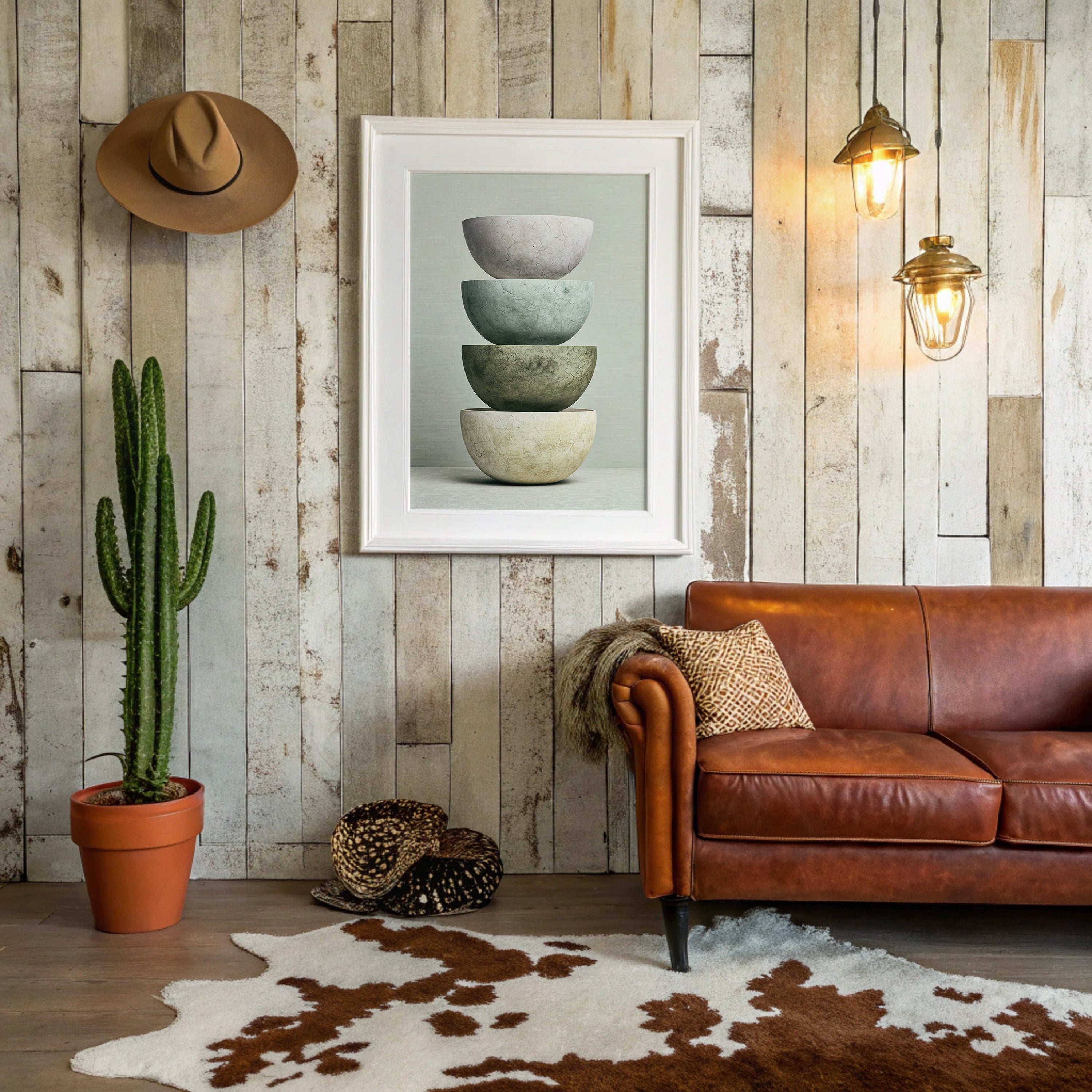 Stacked Stoneware: Sage to Cream