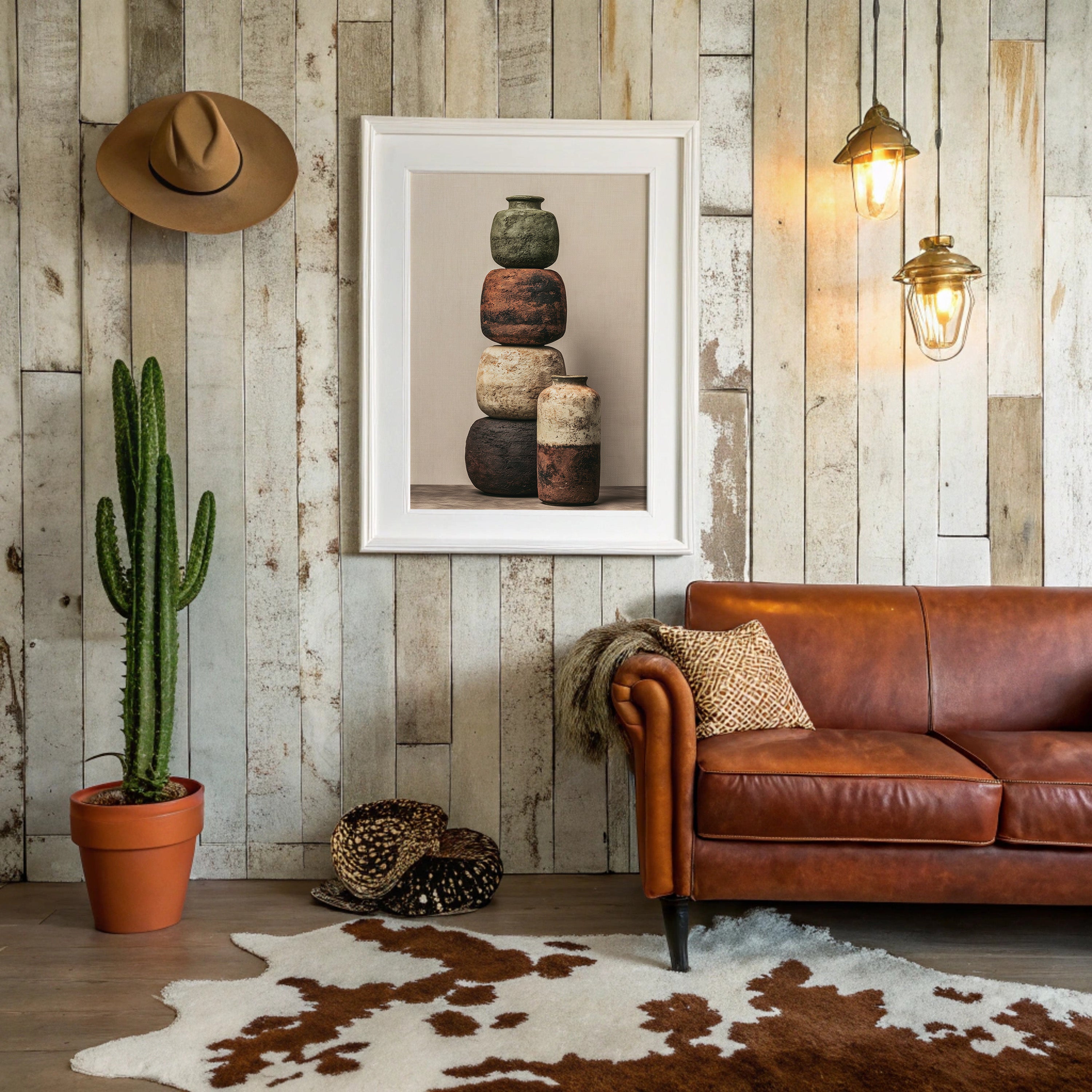 Stacked and Weathered: The Vessel Tower and Its Companion Jar