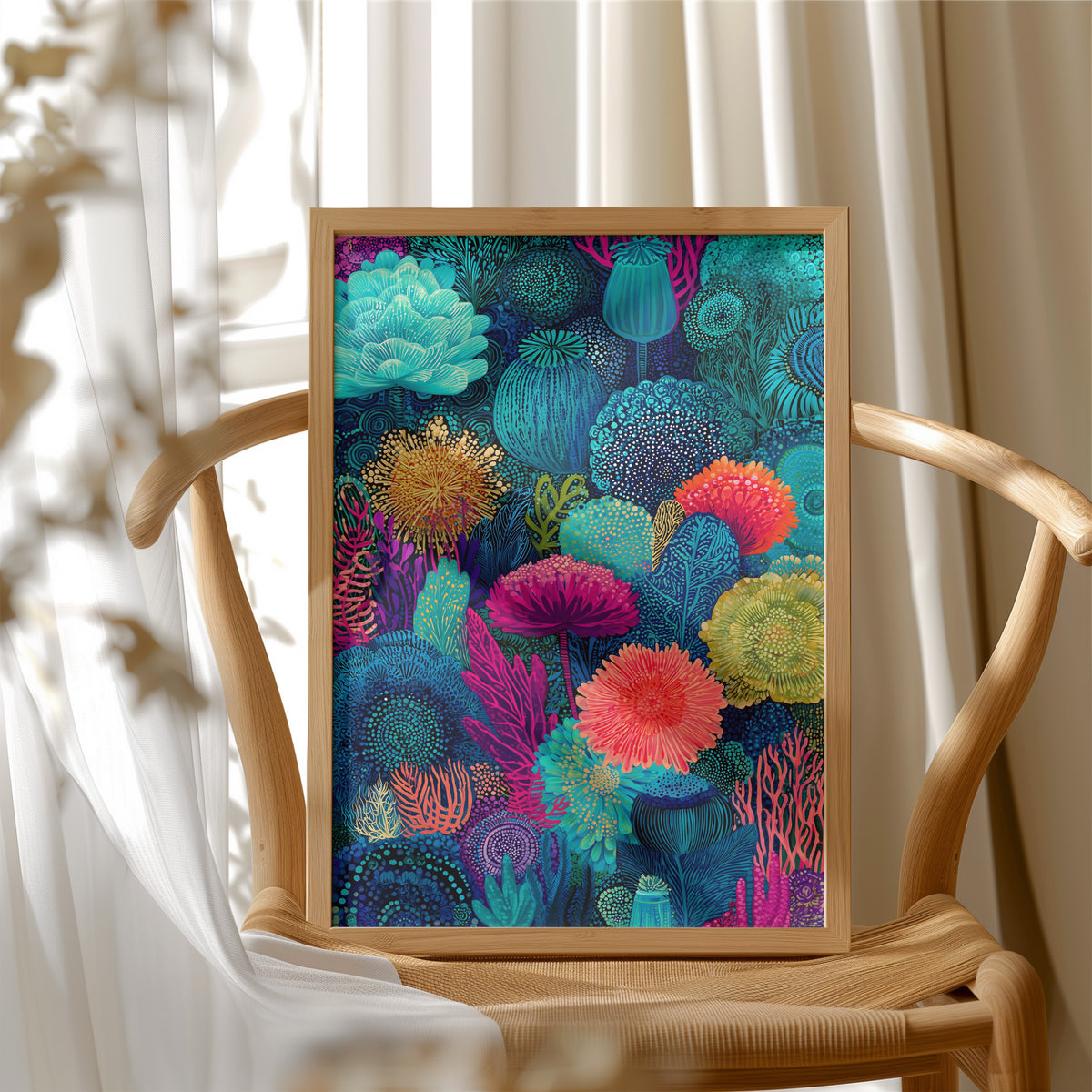 Reef Rhapsody: A Riot of Coral and Color