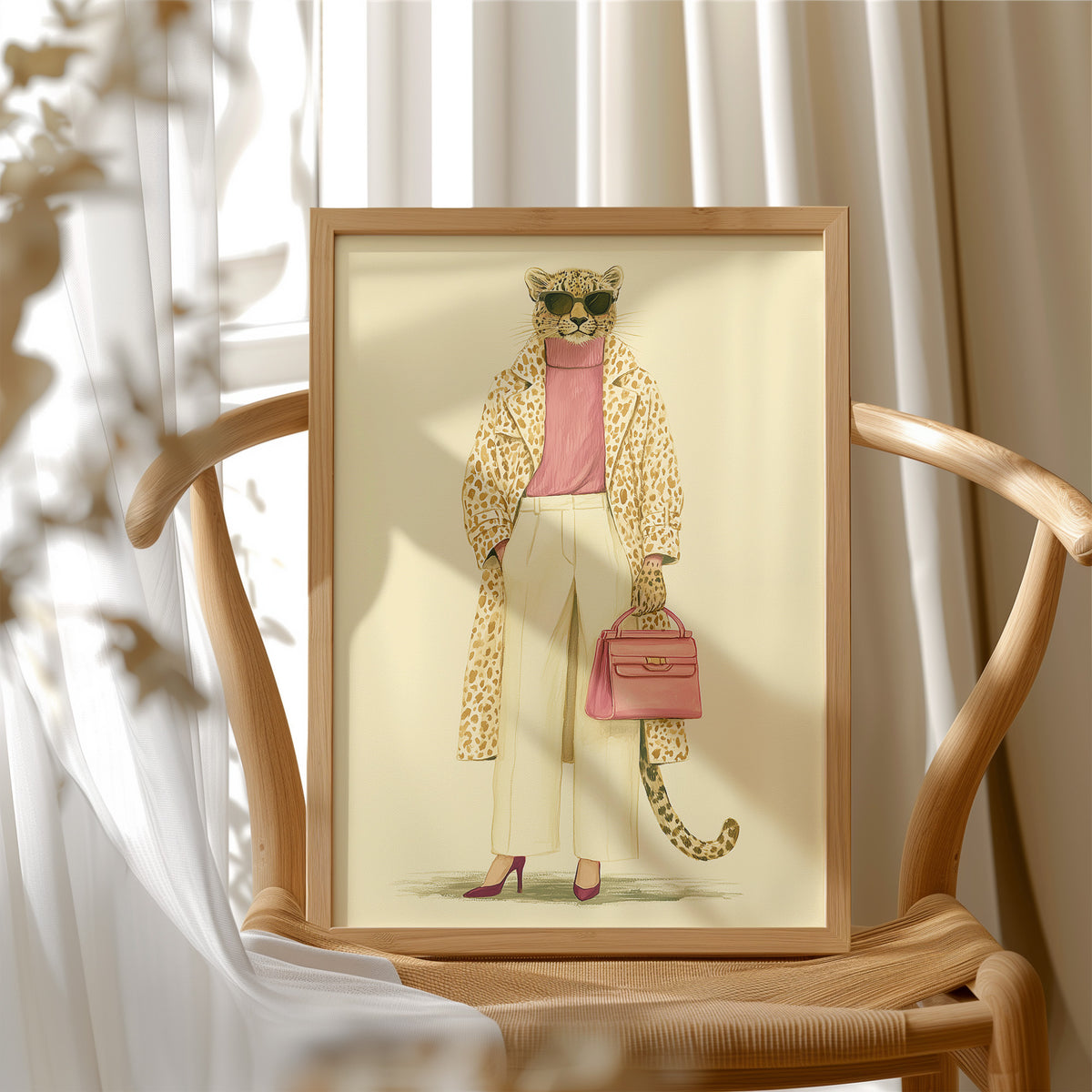 Leopard in Leopard: The Chicest Print Clash