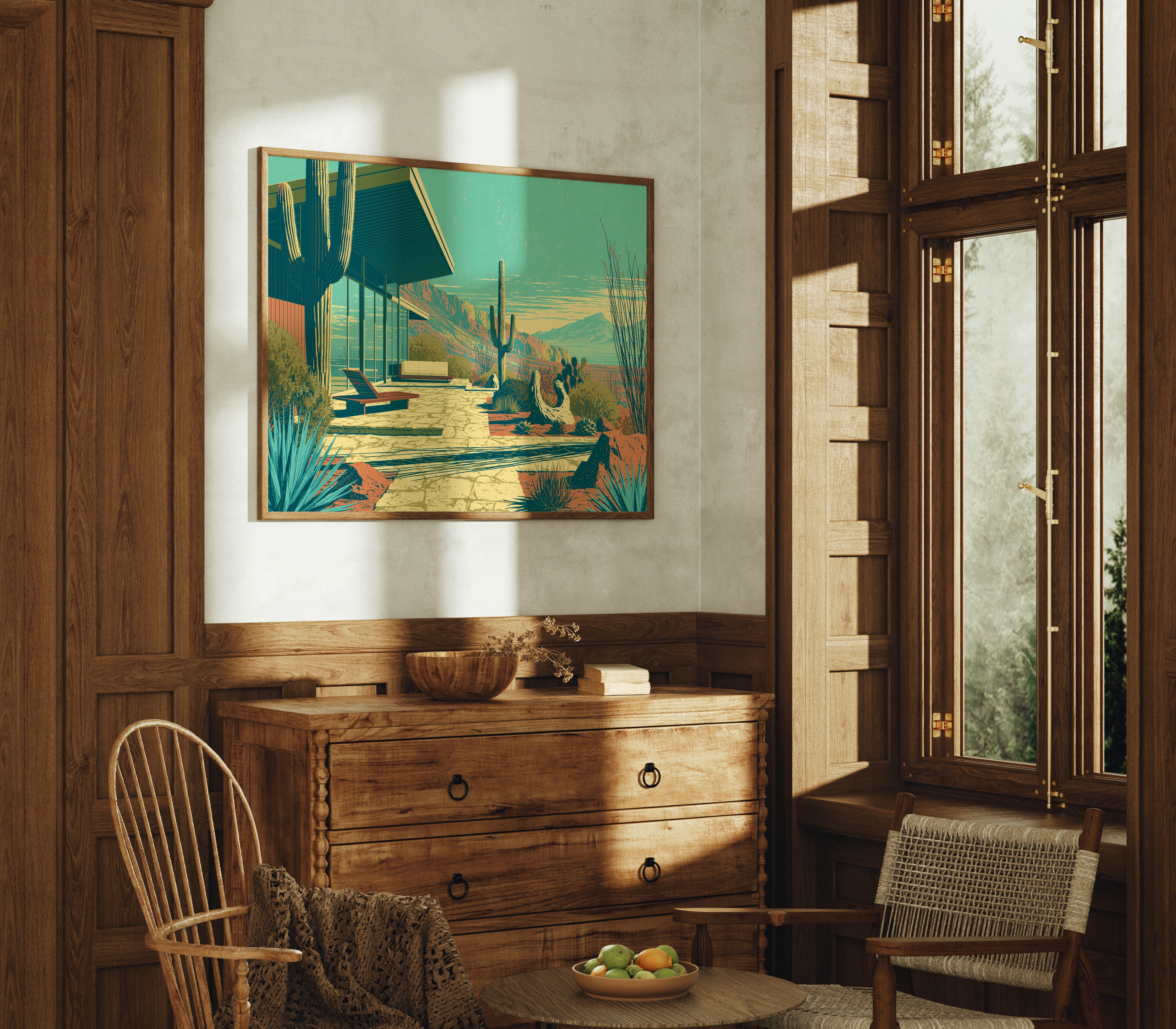 Mid-Century Modern Desert Retreat