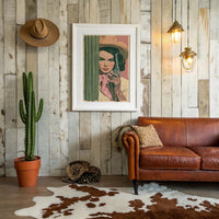 Cactus Cowgirl: The Painterly Standoff