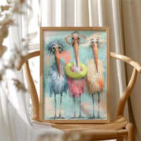 Bespectacled Birds: The Whimsical Trio Returns
