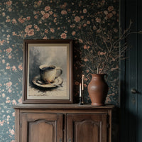 Morning Steam: A Coffee Cup Still Life