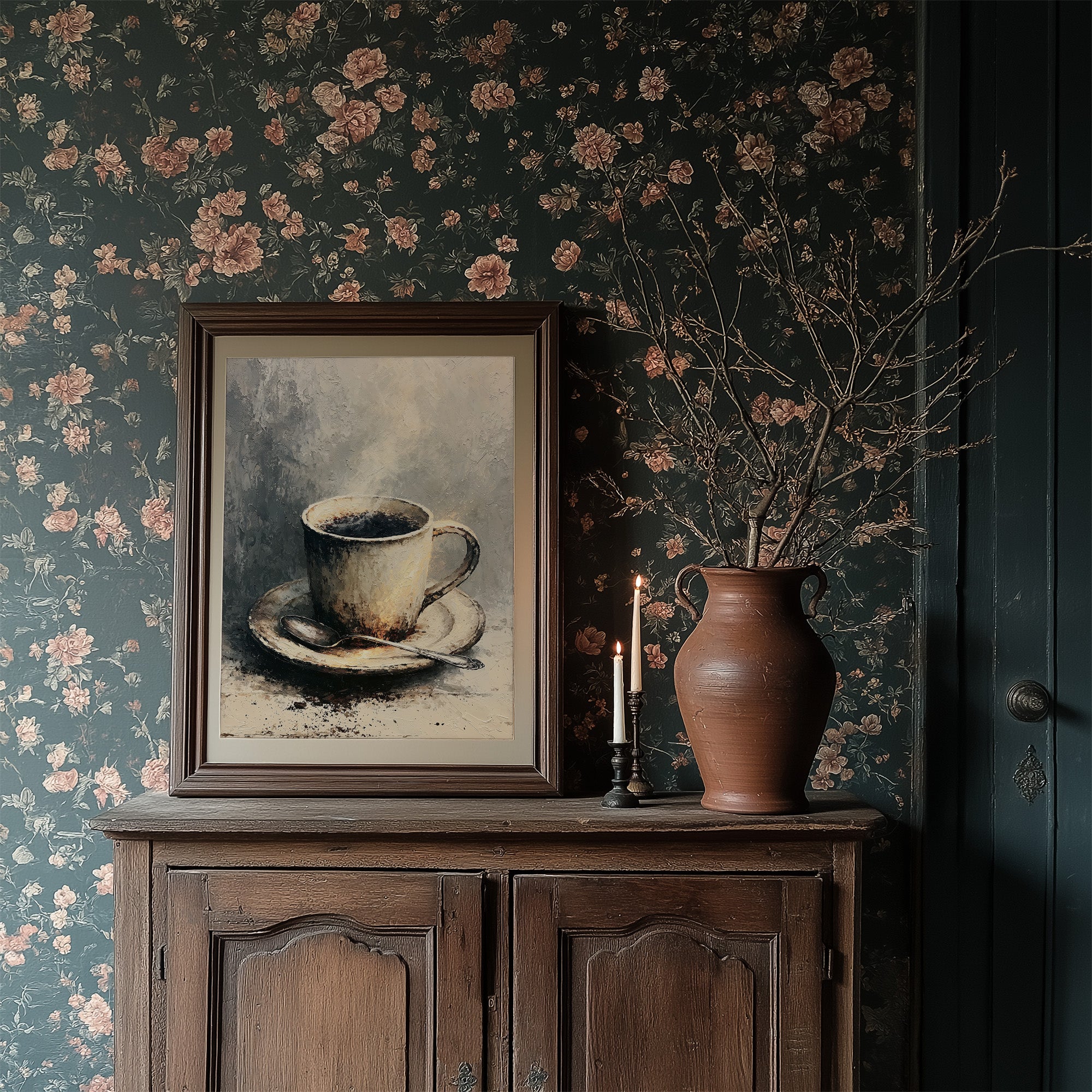 Morning Steam: A Coffee Cup Still Life