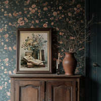 Eucalyptus & Pressed Blooms, Reading Corner