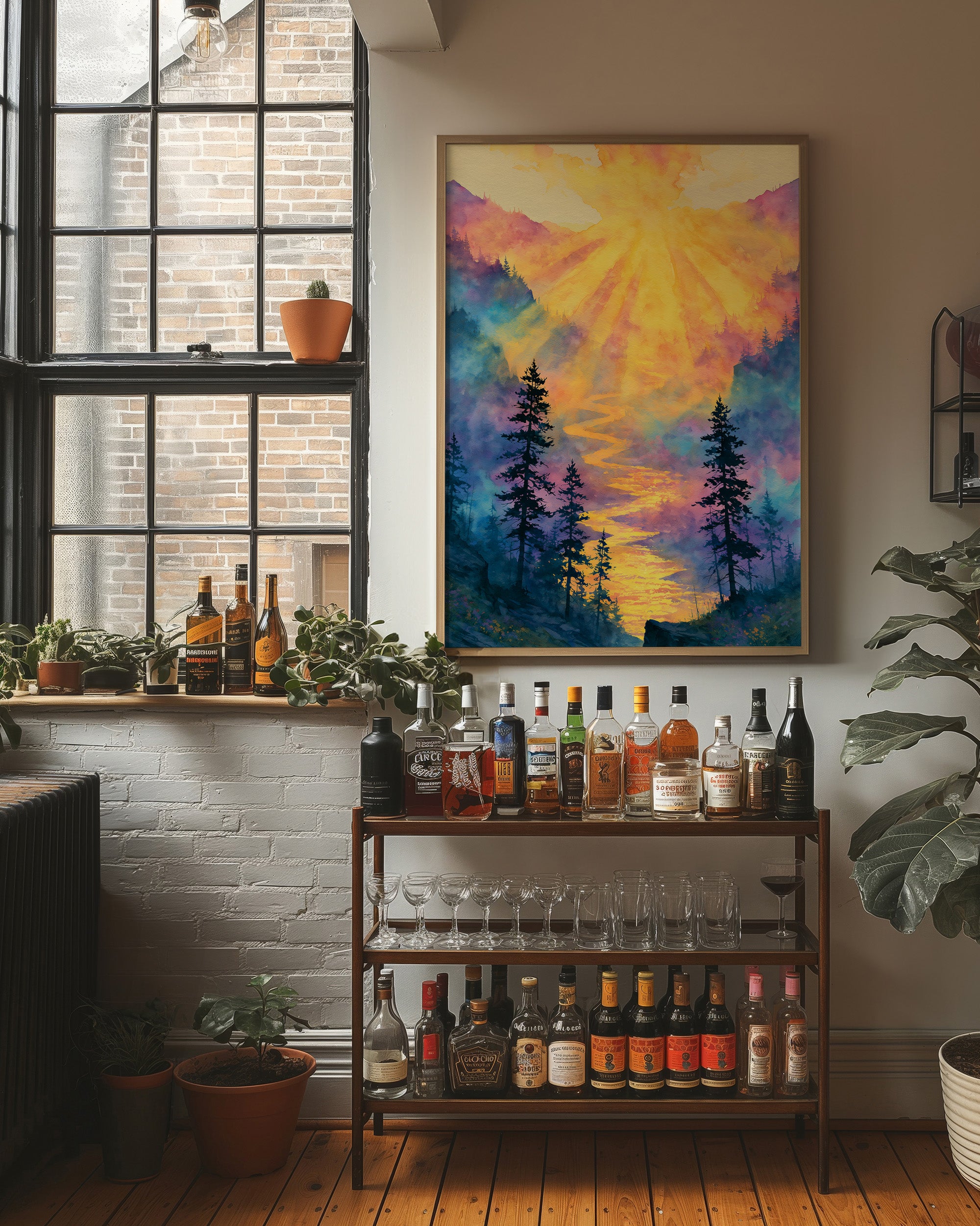 River of Light Through Rainbow Canyon