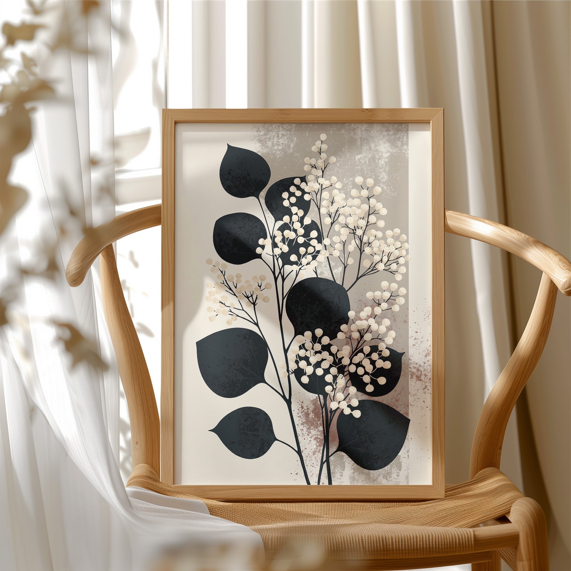 Eucalyptus and Ivory Berries