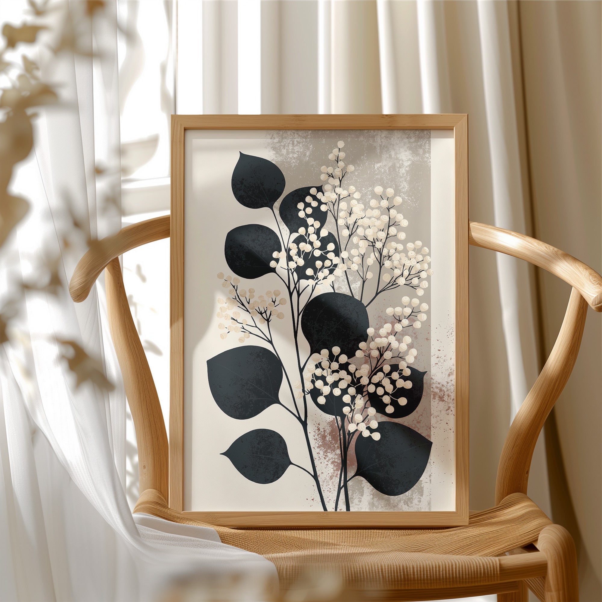 Eucalyptus and Ivory Berries