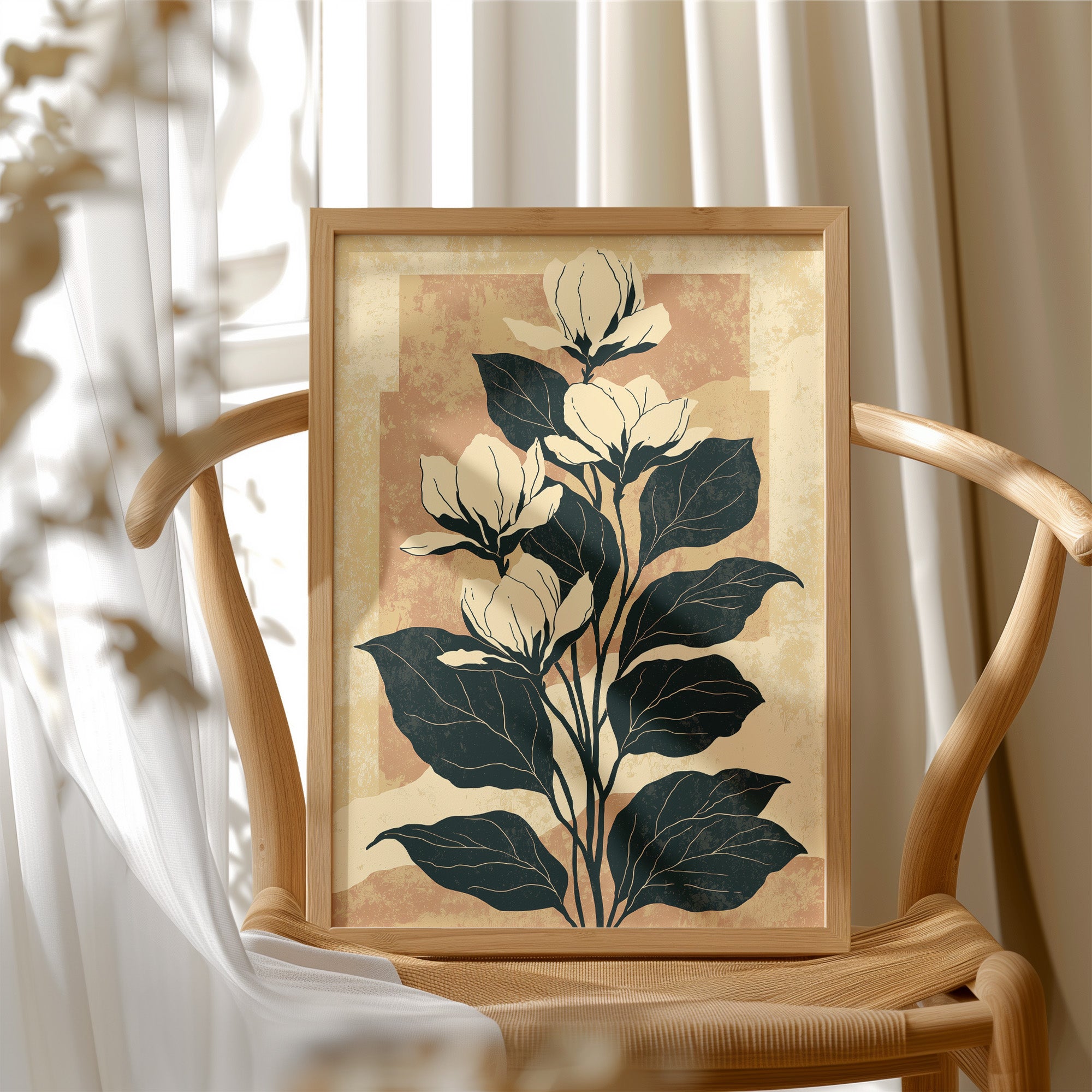 Magnolia in Terracotta Light