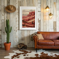 Canyon in Marquetry
