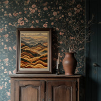 Rolling Foothills in Marquetry