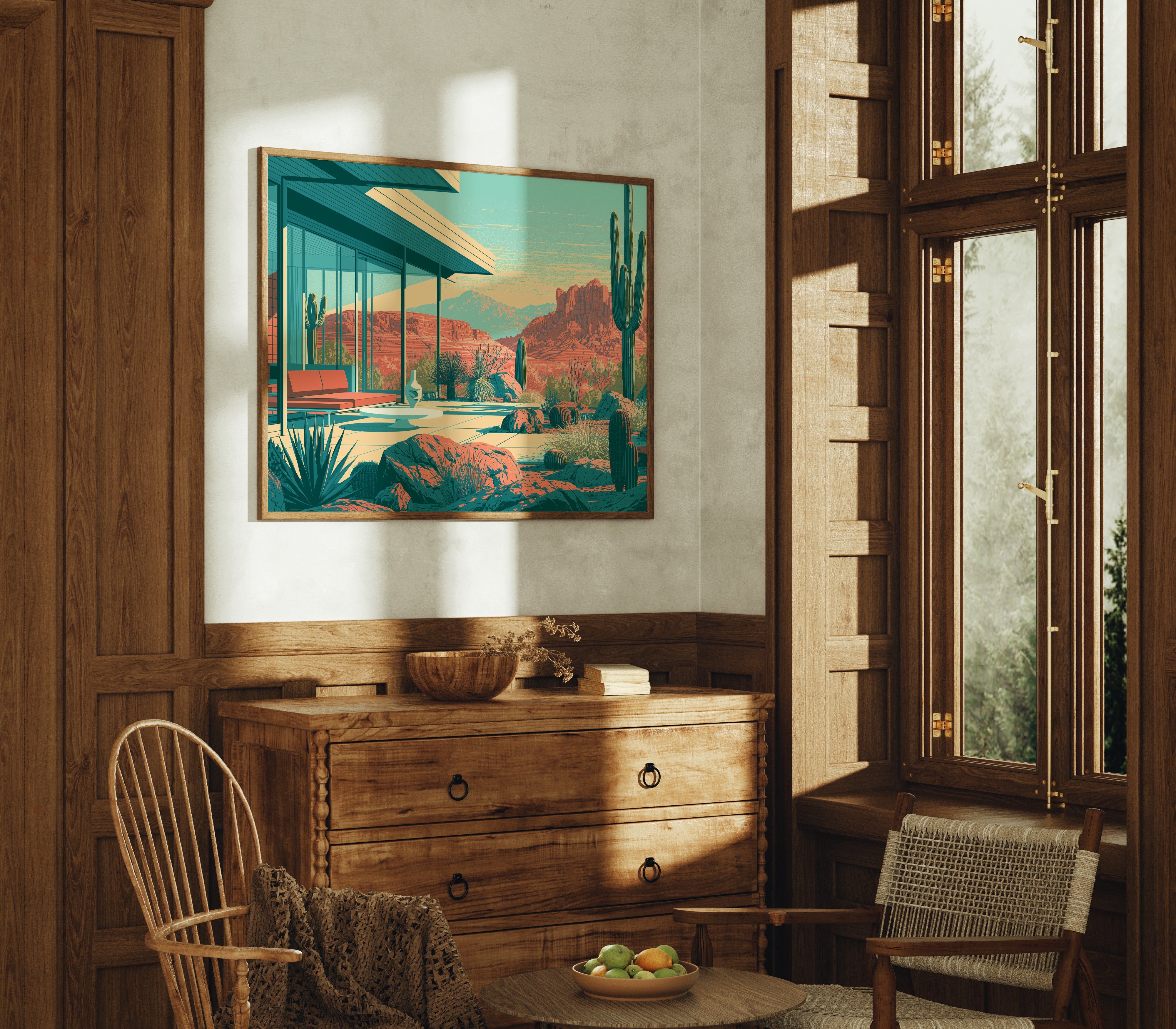 Red Rock Terrace, Retro Modern